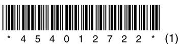 * 4 5 4 0 1 2 7 2 2 * (1)