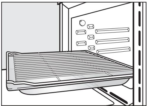 MIELE H 5040 BM - Grille avec butée de sécurité - 3