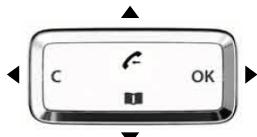 GIGASET DA710 - Touch de navigation - 1