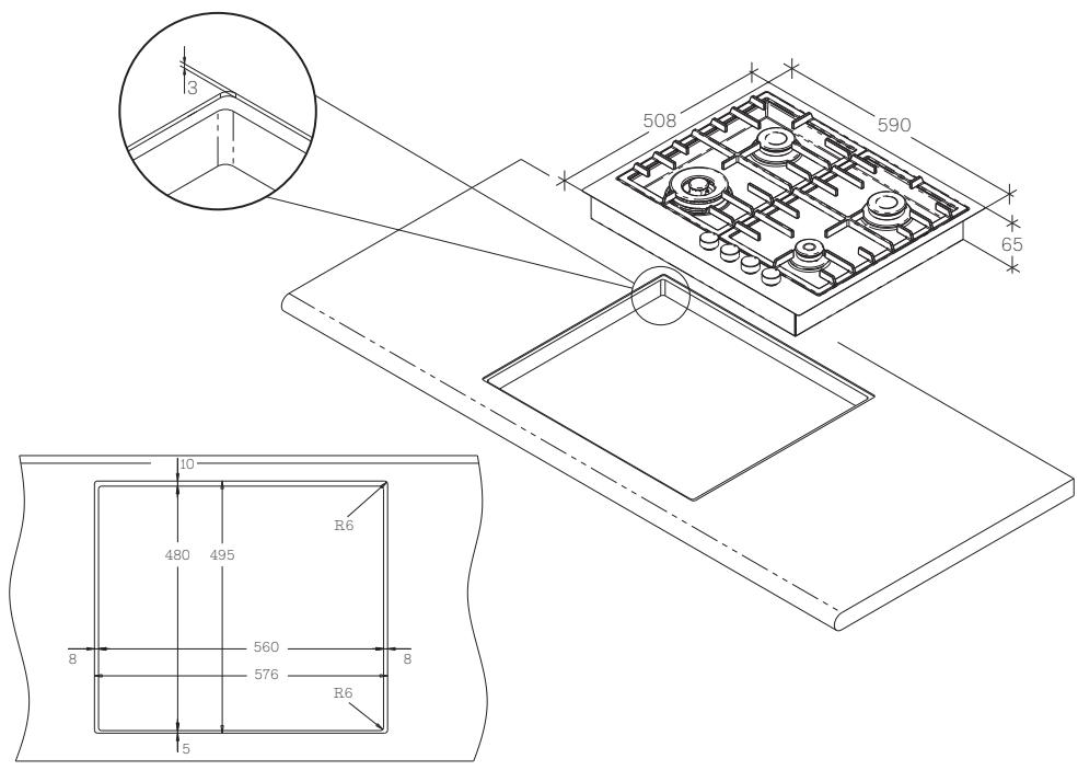 SCHOLTES SOTF1610B - Caractéristiques techniques / Technical characteristics - 2