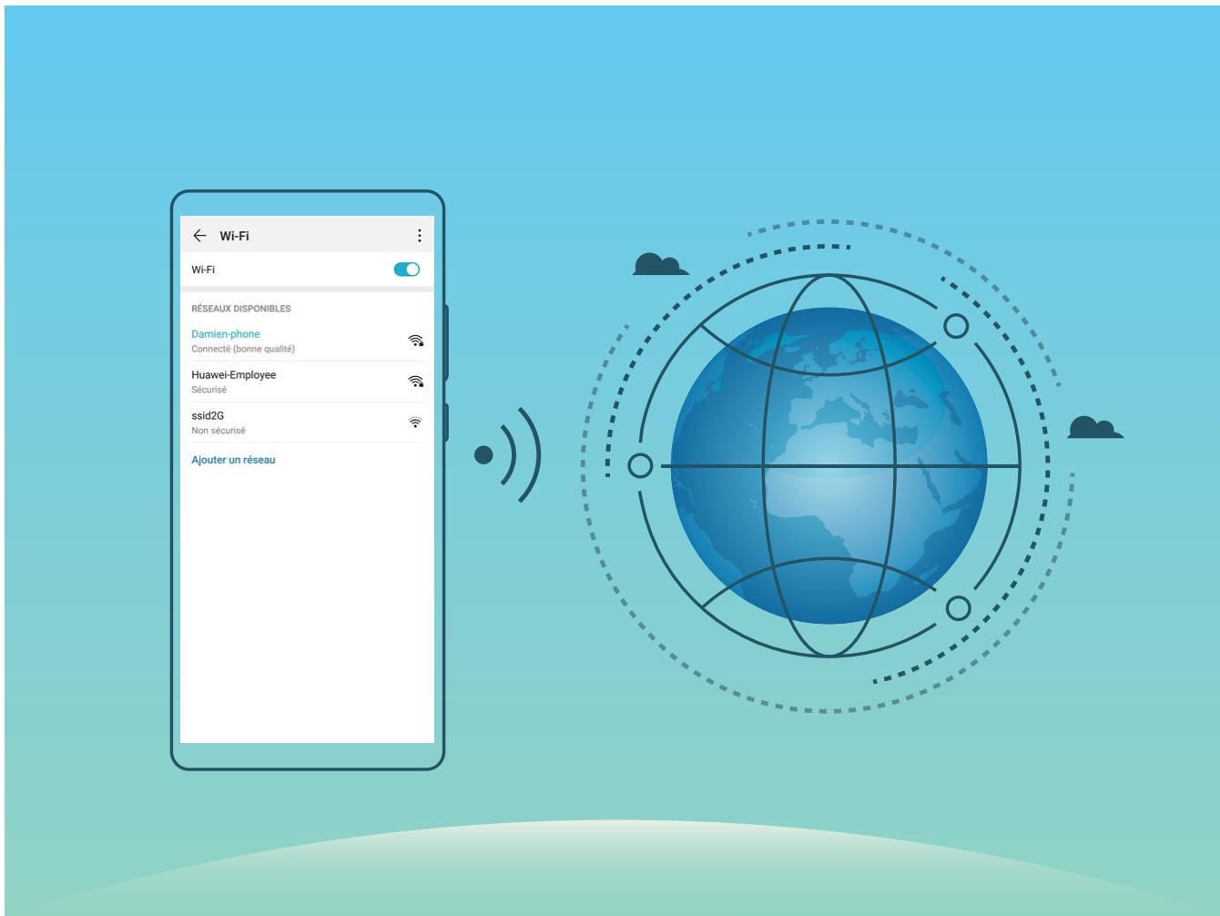 HUAWEI nova 5st - Se connecter au wi-fi - 1