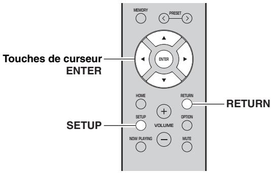 YAMAHA FMUSICCSTRN402BLACK - Réglage manuel de connexion au réseau sans fil - 1