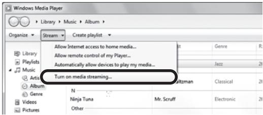 YAMAHA FMUSICCSTRN402BLACK - Si vous utilisez windows media player 12 - 1
