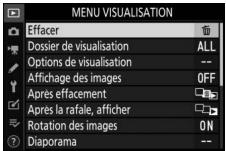 NIKON Z6 - Utilisation des menus - 6