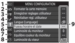 NIKON Z6 - Commande MENU - 2