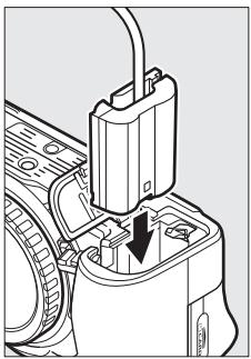 NIKON Z6 - Insérez le connecteur d'alimentation ep-5b. - 1