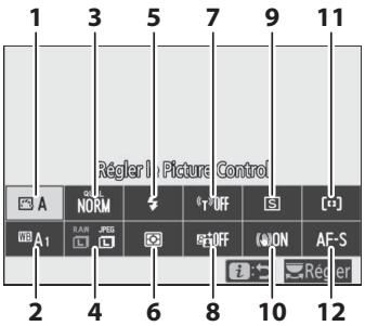 NIKON Z6 - Menu 1 du mode photo - 1