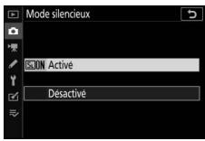 NIKON Z6 - Mode silencieux - 1