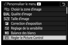 NIKON Z6 - Personnalisation du menu i - 3