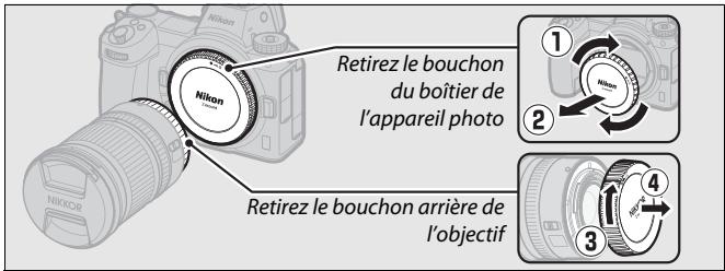 NIKON Z6 - Fixation d'un objectif - 1