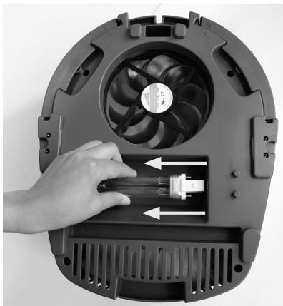 BEURER MK500 - Remplacer la lampe UVC - 1