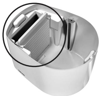 BEURER MK500 - Insérer le filtre à eau et le pré-filtre - 4