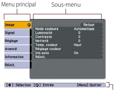EPSON MG-850HD - Affichez le menu de configuration. - 2