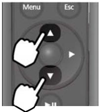 EPSON MG-850HD - Sélectionnez un élément du menu principal puis appuyez sur - 1