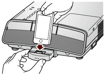 EPSON MG-850HD - Connexion/charge d'un iPod - 2