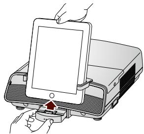 EPSON MG-850HD - Retirez l'iPod du projecteur. - 2