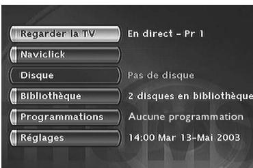 THOMSON DTH8654-64 - Regarder les programmes TV - 1