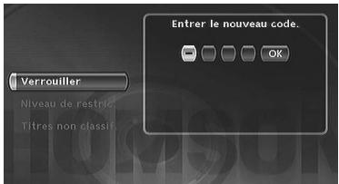 THOMSON DTH8654-64 - Verrouillage - 1