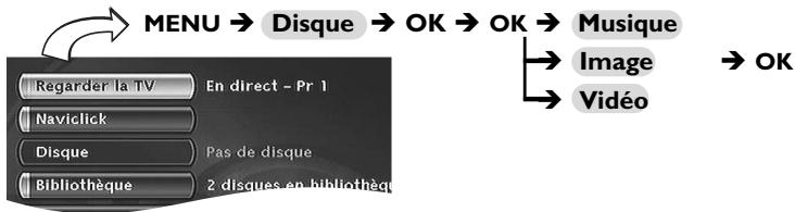 THOMSON DTH8654-64 - Lecture d'image et de son (JPEG, MP3, wma) - 1