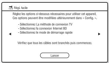 SONY BDP-S357B - Sélectionnez une langue pour les affichages à l'écran à l'aide de ↑/↓ et appuyez sur ENTER. - 2