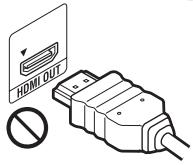 SONY BDP-S357B - Remarques sur le raccordement à la prise HDMI OUT - 1