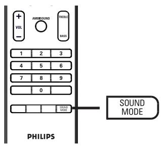 PANASONIC HTS-8141 - Sélectionner un effet sonore prédéfini - 1