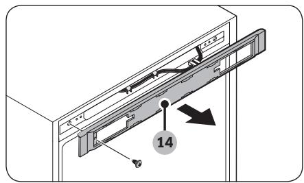 SAMSUNG RB34T670DSA - ÉTAPE 5 Remetre en place la porte du réfrigerateur - 1