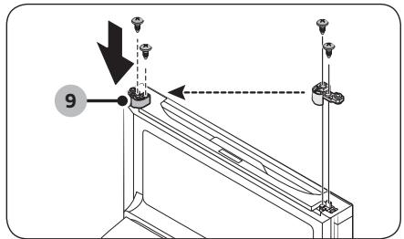 SAMSUNG RB34T670DSA - ÉTAPE 3 Inverser les systèmes de fermetre automatique - 2