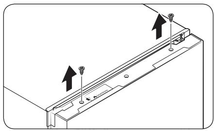 SAMSUNG RB34T670DSA - ÉTAPE 1 Retirez la porte du réfrigerateur - 1