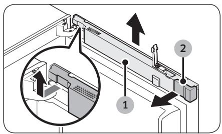 SAMSUNG RB34T670DSA - ÉTAPE 1 Retirez la porte du réfrigerateur - 3