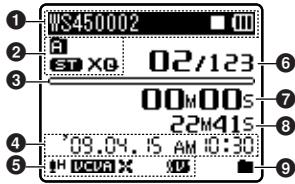 OLYMPUS WS-550M - Affichage de fichiers - 3