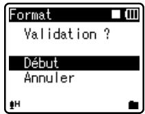 OLYMPUS WS-550M - Appuyez sur la touche OK> - 2
