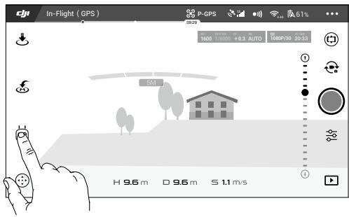 DII SPARK ROUGE - Utilisation du mode direction - 2