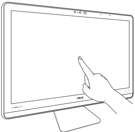 ASUS Z240iC CGK-GR114X - Utiliser l'écran tactile (sur certains modèles) - 1