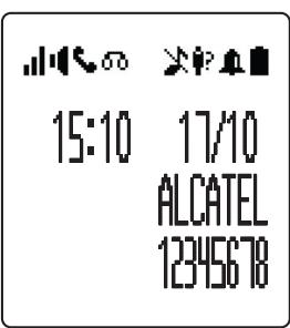 ALCATEL 570 DUO - (EFFACER/RETOUR/INTERPHONE) - 1