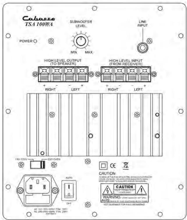 CABASSE Alcyone2SatBlcX1 - OPTION 可选安装方式 - 18