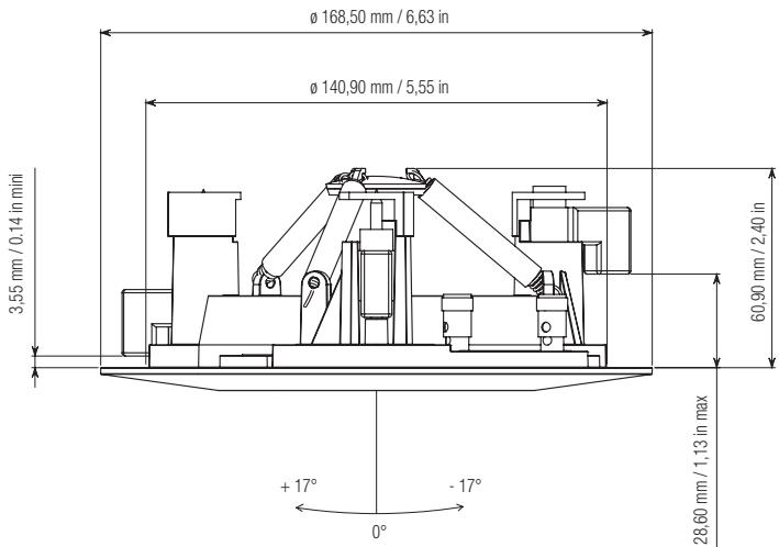 CABASSE Alcyone2SatBlcX1 - OPTION 可选安装方式 - 3