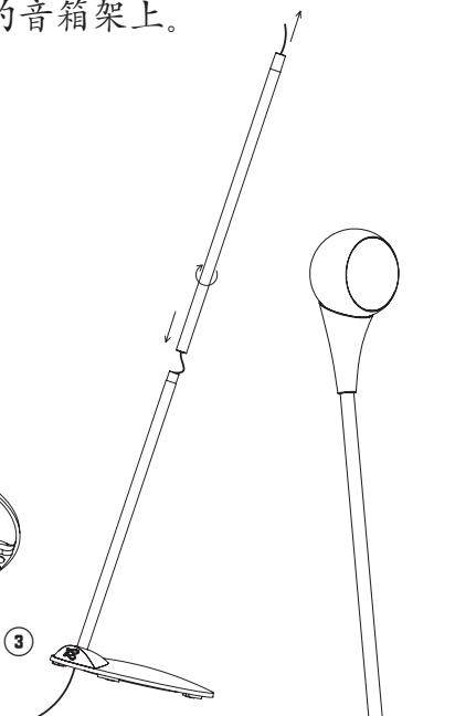 CABASSE Alcyone2SatBlcX1 - OPTION 可选安装方式 - 3