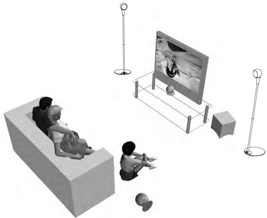 CABASSE Alcyone2SatBlcX1 - OPTION 可选安装方式 - 7