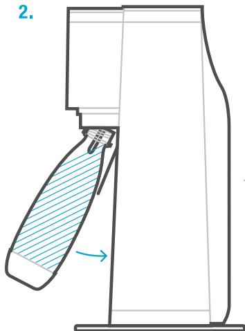 SODASTREAM SOURCE NOIRE - RÉALISATION D'EAU GAZEUSE - 2