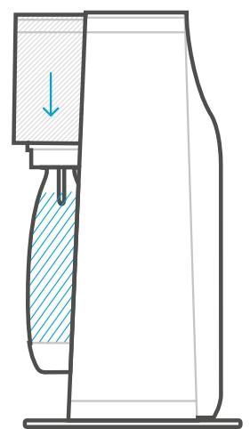 SODASTREAM SOURCE NOIRE - RÉALISATION D'EAU GAZEUSE - 1