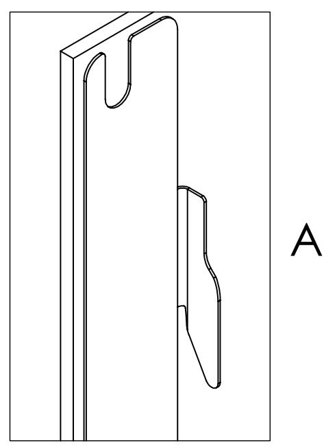 FALMEC Laguna 1411 - ISTRUZIONI DI MONTAGGIO VETRO LAGUNA MOUNTING INSTRUCTION LAGUNA GLASS - 3