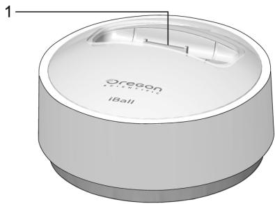 OREGON SCIENTIFIC MINHP ENCEINT I-BALL - VUE SUPÉRIEURE - 1