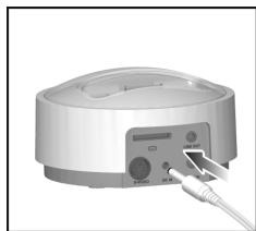 OREGON SCIENTIFIC MINHP ENCEINT I-BALL - UTILISATION DE L'ADAPTATEUR DE STATION DE TRANSMISSION - 1