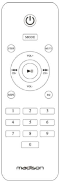 MADISON MAD-CENTER 160BR - CONTROLE REMOTO - 1