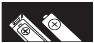 HITACHI AXM8410C - Consignes de sécurité relatives aux piles - 1
