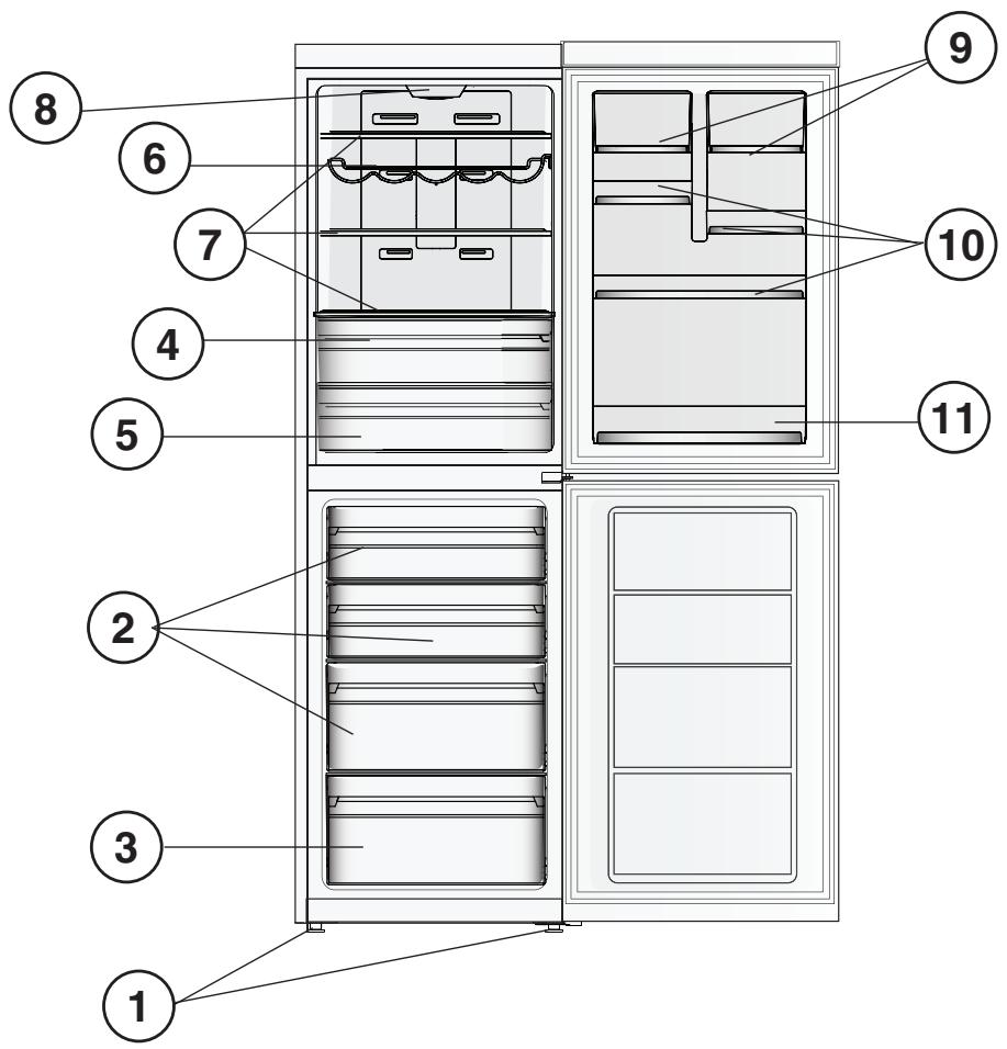 HOTPOINT XH9T2ZXOJZ - Geräteansicht - 1