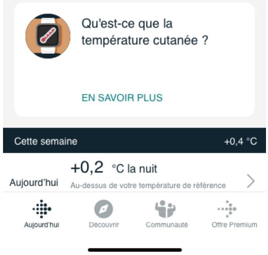 FITBIT SENSE2 - Suivre vos variations de température cutanée - 3