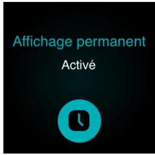 FITBIT SENSE2 - Réglage de l'affichage permanent - 2