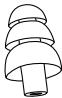 SHURE SHU SE420 - Manchons en mousse mous - 1